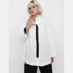 Bαμβακερό oversized πουκάμισο - Image 2