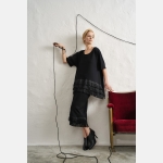 MANDALA Ασύμμετρη Pencil Φούστα με Κρόσσια - Image 2