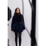 Παλτό Διπλής Όψης με Ζώνη - Image 2