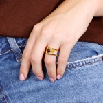 Δαχτυλίδι Liora Waves - Image 2