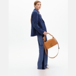 Εφαρμοστό Σακάκι από Τζιν με Βελούδινο Φινίρισμα - Image 3