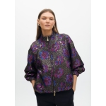 Μπουφάν bomber σε φλοράλ ζακάρ