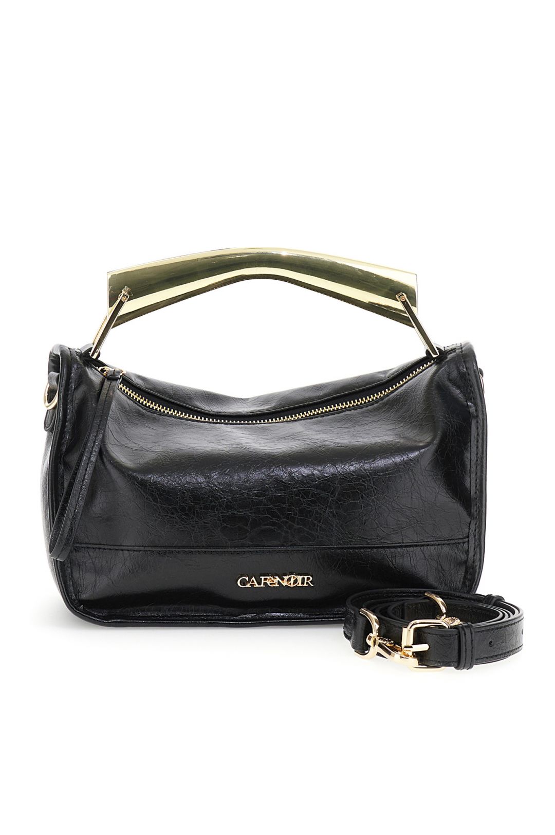 c3yf0912_n001-1-1 Μίνι τσάντα με εφέ δέρματος naplak με μαύρη μεταλλική λαβή - Image 1