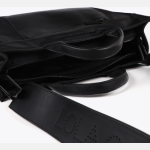 Τσάντα από Νάιλον με Λεπτομέρειες Τεχνητού Δέρματος - Image 4