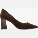 Δερμάτινη Γόβα – Καφέ Suede - Image 2