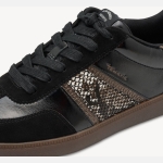 Αθλητικά Sneakers – Μαύρα με Λεπτομέρειες Snake - Image 3