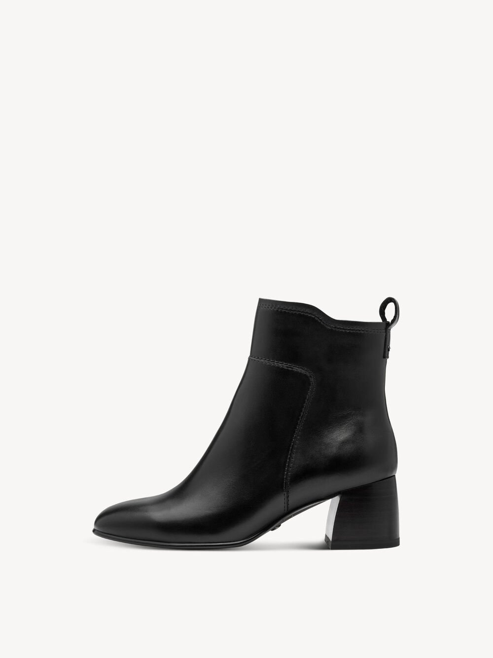 dw_001-25-25323-25-003_01-1 Δερμάτινα Μποτάκια – Μαύρο - Image 1