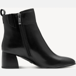 Δερμάτινα Μποτάκια – Μαύρο - Image 4