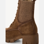 Μποτάκια με Κορδόνια – Καφέ - Image 3