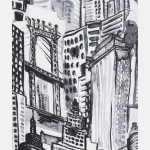 Μπλούζα με τύπωμα City - Image 4