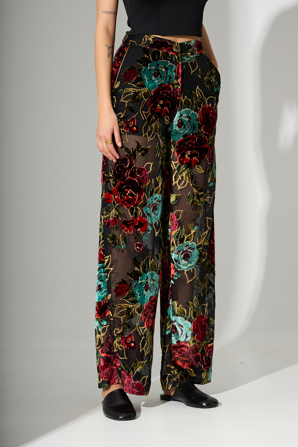 irous_14_01_5203 PECAN PIE PANTALOONS – See-Through Παντελόνι - Image 1