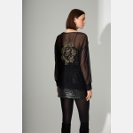 LEMON PIE BLOUSE – Μαύρη See-Through Μπλούζα - Image 3