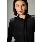 FLAN PARISIEN BLOUSE – Μαύρη Μπλούζα