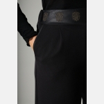 CRÈME BRULEE PANTS – Μαύρο Παντελόνι - Image 3