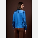 CARAMEL SHIRT – Μακρύ Μπλε Πουκάμισο - Image 7