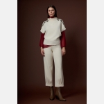 CANOLLI SLEEVES TOP – Λευκή Αμάνικη Μπλούζα - Image 3