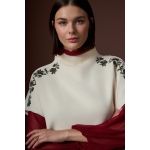 CANOLLI SLEEVES TOP – Λευκή Αμάνικη Μπλούζα