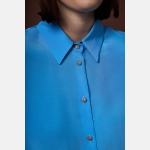 CARAMEL SHIRT – Μακρύ Μπλε Πουκάμισο - Image 2