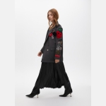 Oversize Σακάκι με Σταυρωτό Κούμπωμα & Patch Λεπτομέρειες - Image 2