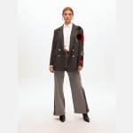 Oversize Σακάκι με Σταυρωτό Κούμπωμα & Patch Λεπτομέρειες - Image 4