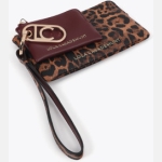 Δίχρωμο πορτοφόλι με τσάντα και οβάλ λογότυπο - Image 2