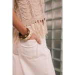 CACHE CACHE ΠΛΕΚΤΟ TOP ΜΕ ΚΡΟΣΙΑ - Image 4