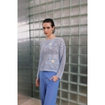 CACHE CACHE ΠΛΕΚΤΗ ΜΠΛΟΥΖΑ ΜΕ ΛΟΥΛΟΥΔΙΑ - Image 2