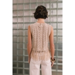 CACHE CACHE ΠΛΕΚΤΟ TOP ΜΕ ΚΡΟΣΙΑ - Image 2