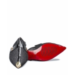 WALL STREET ΔΕΡΜΑΤΙΝΑ ΔΙΑΦΑΝΑ MULES - Image 2