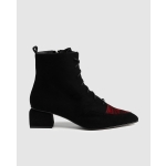 NEGRO ZEBRA CHERRY – Δερμάτινο Μποτάκι - Image 2