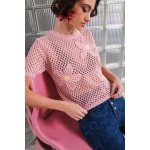 CACHE CACHE ΠΛΕΚΤΗ ΜΠΛΟΥΖΑ ΜΕ ΛΟΥΛΟΥΔΙΑ - Image 2