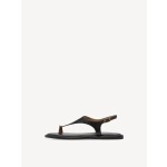 Δερμάτινα Σανδάλια με Λουράκι-Μαυρο - Image 2