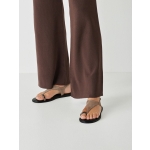 Δερμάτινα Σανδάλια με Λουράκι-Μπεζ - Image 5