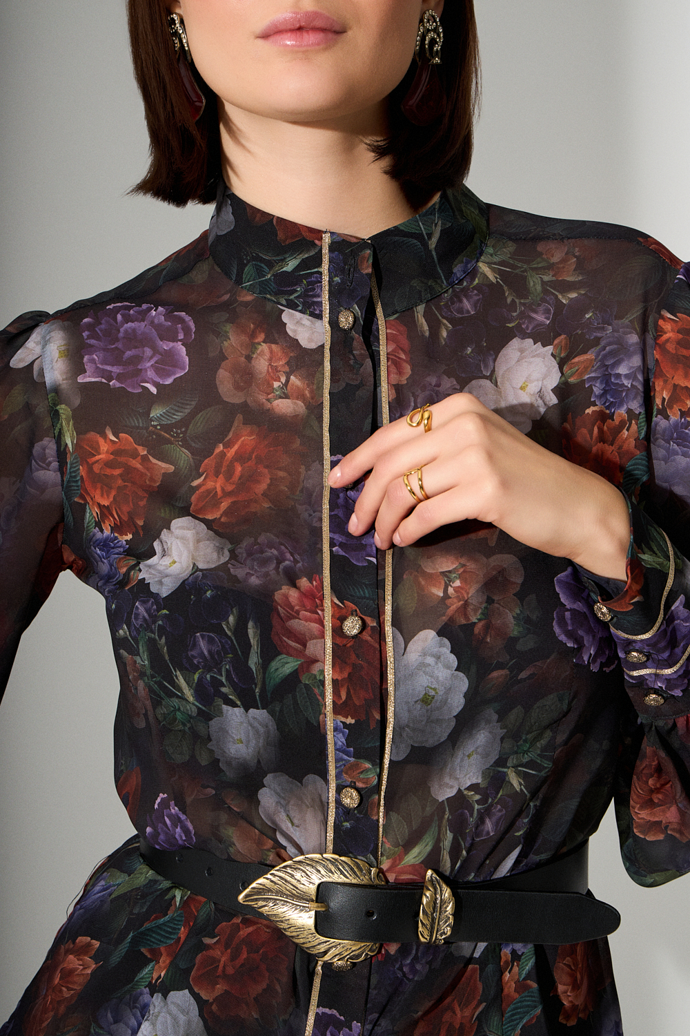 irous_14_01_5979 CHOUX SHIRT – Φλοράλ Πουκαμίσα - Image 1