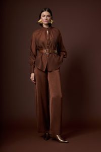 TART SHIRT – Καφέ Πουκαμίσα - Image 2